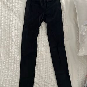 Billy Reid size 2 leather leggings